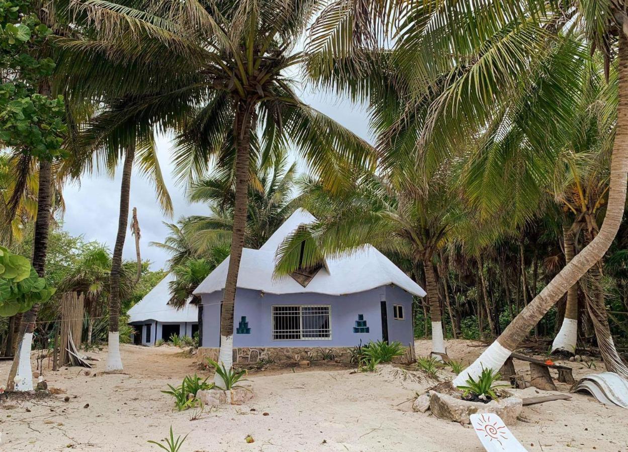 Chez Gigi - Eco Lodge Mahahual Exterior foto